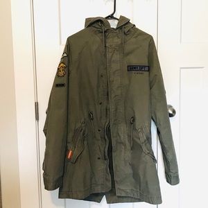 Military superdry parka